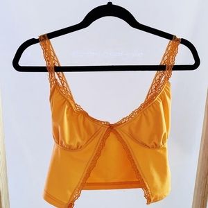 (SOLD) thrifted orange cami